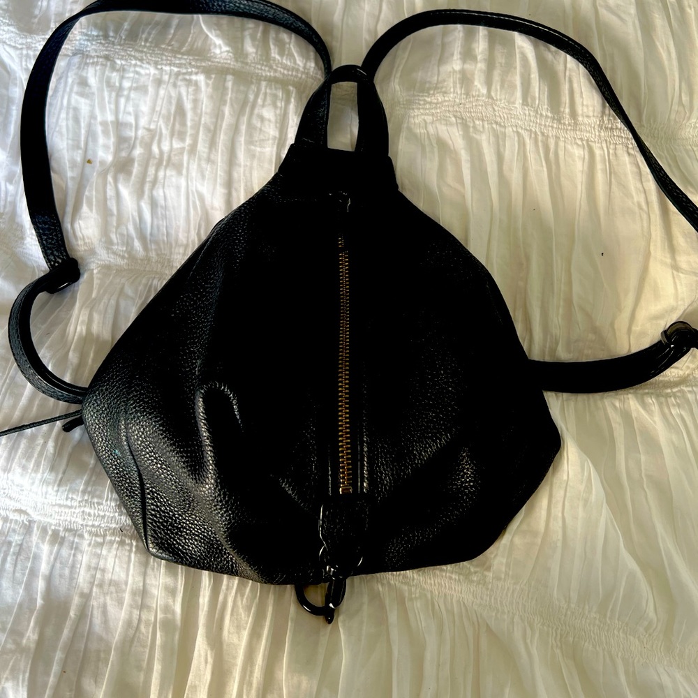 Rebecca Minkoff mini Julian black backpack